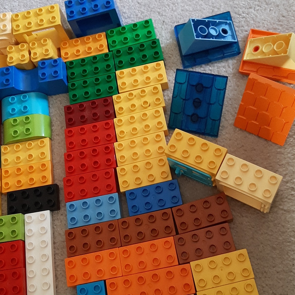 Classic Lego Duplo Building Blocks Assortment - Picture 2 of 6